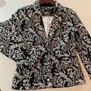 Mario Serrani Printed Blazer